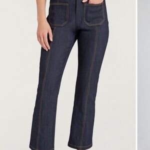 Cinq a Sept cropped flair pants (matching blazer available).